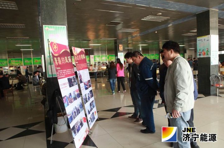 “身边榜样 青春风采” 优秀青年展板在各企业巡回展出