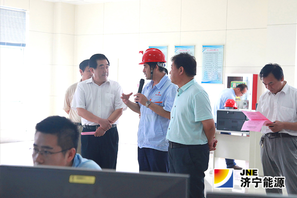 市人大常委会副主任罗心光到济矿民生热能公司调研