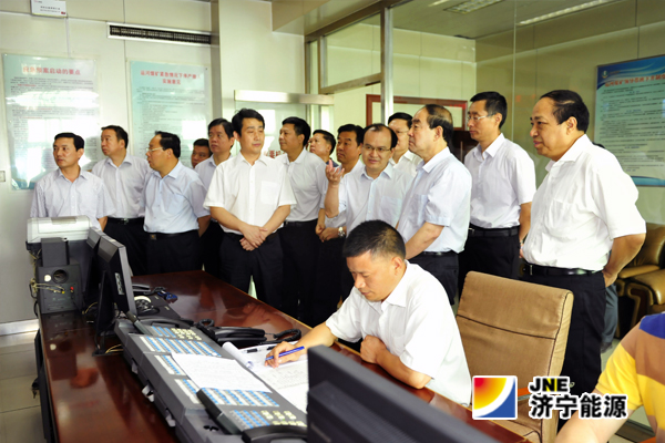 马平昌到运河煤矿调研指导