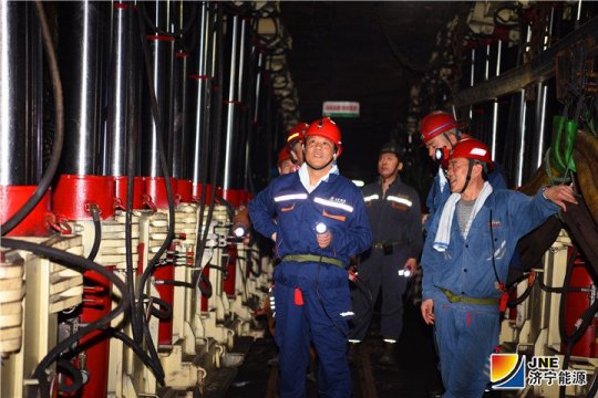 张广宇在金桥煤矿强调：抓实思想政治工作，打造智能高效矿井，展现企业美好远景