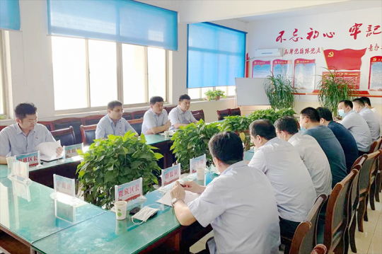 阳城煤电组织召开掘进提效调研会议