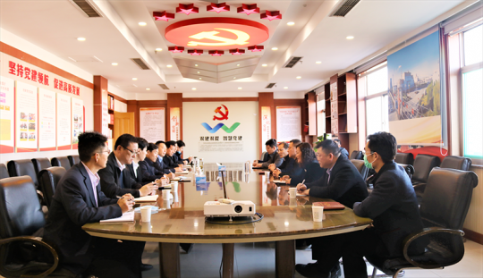 阳城煤电、义桥煤矿学习组赴鹿洼煤矿开展对标学习活动