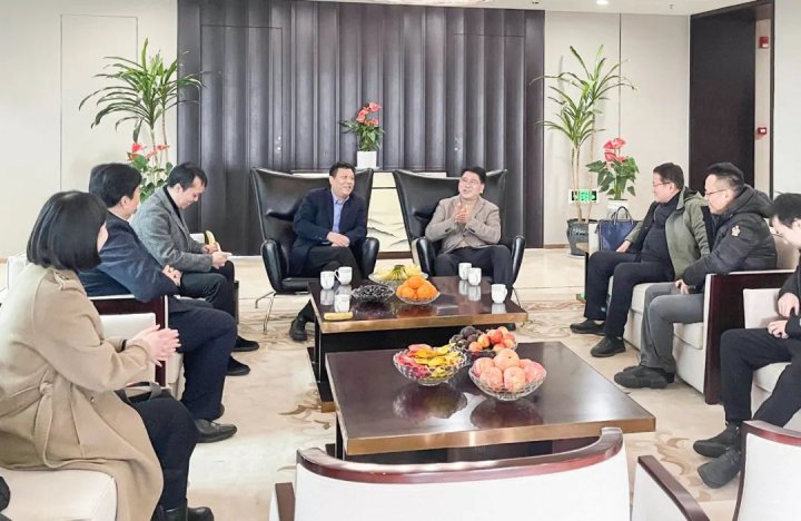 张广宇带队到上海市、徐州市开展商务活动