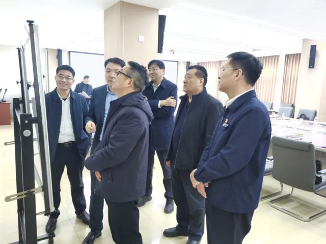 国家矿山安全监察局山东局领导到济宁能源集团调研指导工作